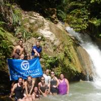 Verrettes waterfall near Verrettes, Haiti
